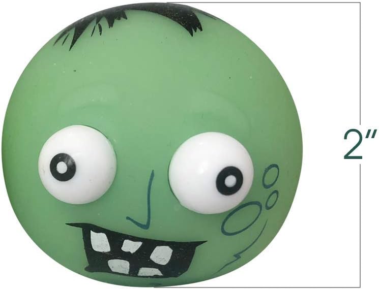 Zombie Stress Relief Toys Set of 12