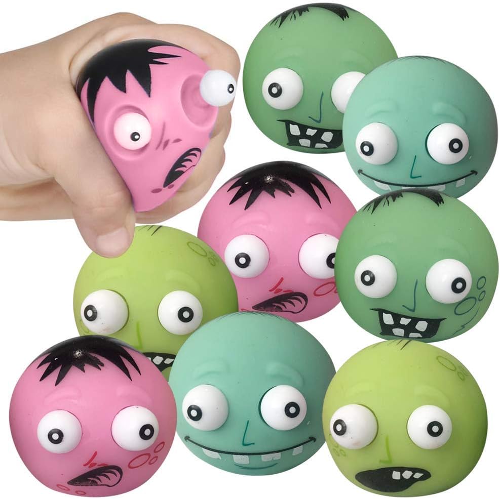 Zombie Stress Relief Toys Set of 12