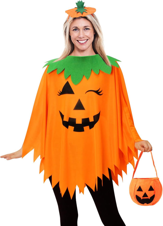 Halloween Pumpkin Costume Set for Women