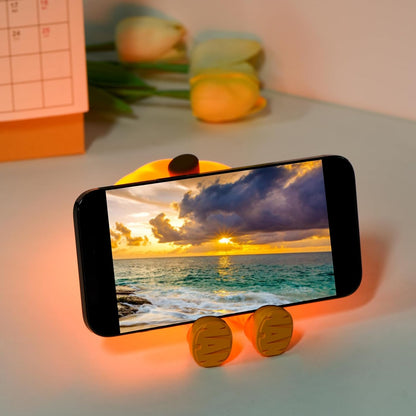 Pumpkin LED Night Light Silicone Rechargeable Touch Lamp