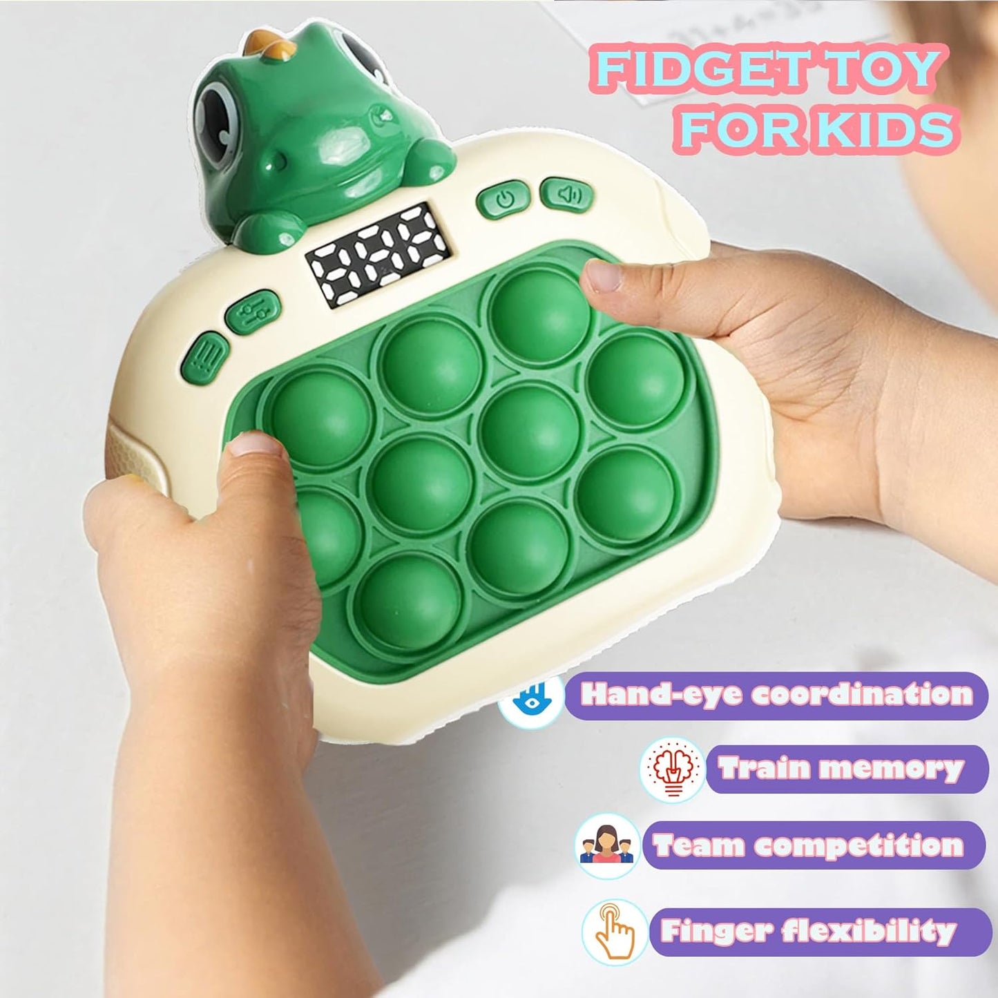 Halloween Light Up Fidget Toy Pop Game for Kids Adults