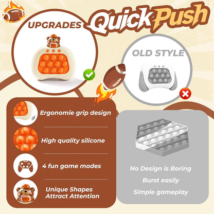 Halloween Light Up Fidget Toy Pop Game for Kids Adults