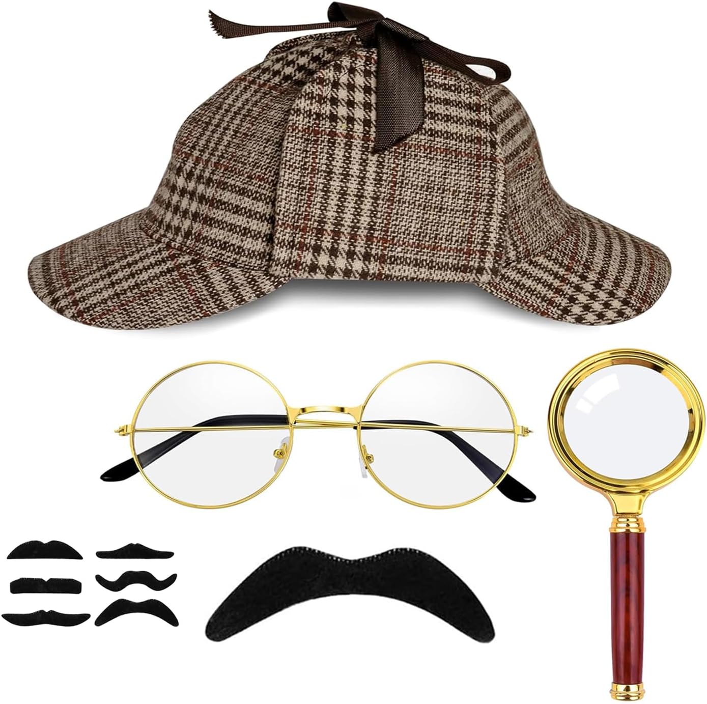 Detective Costume Accessories Set for Adults