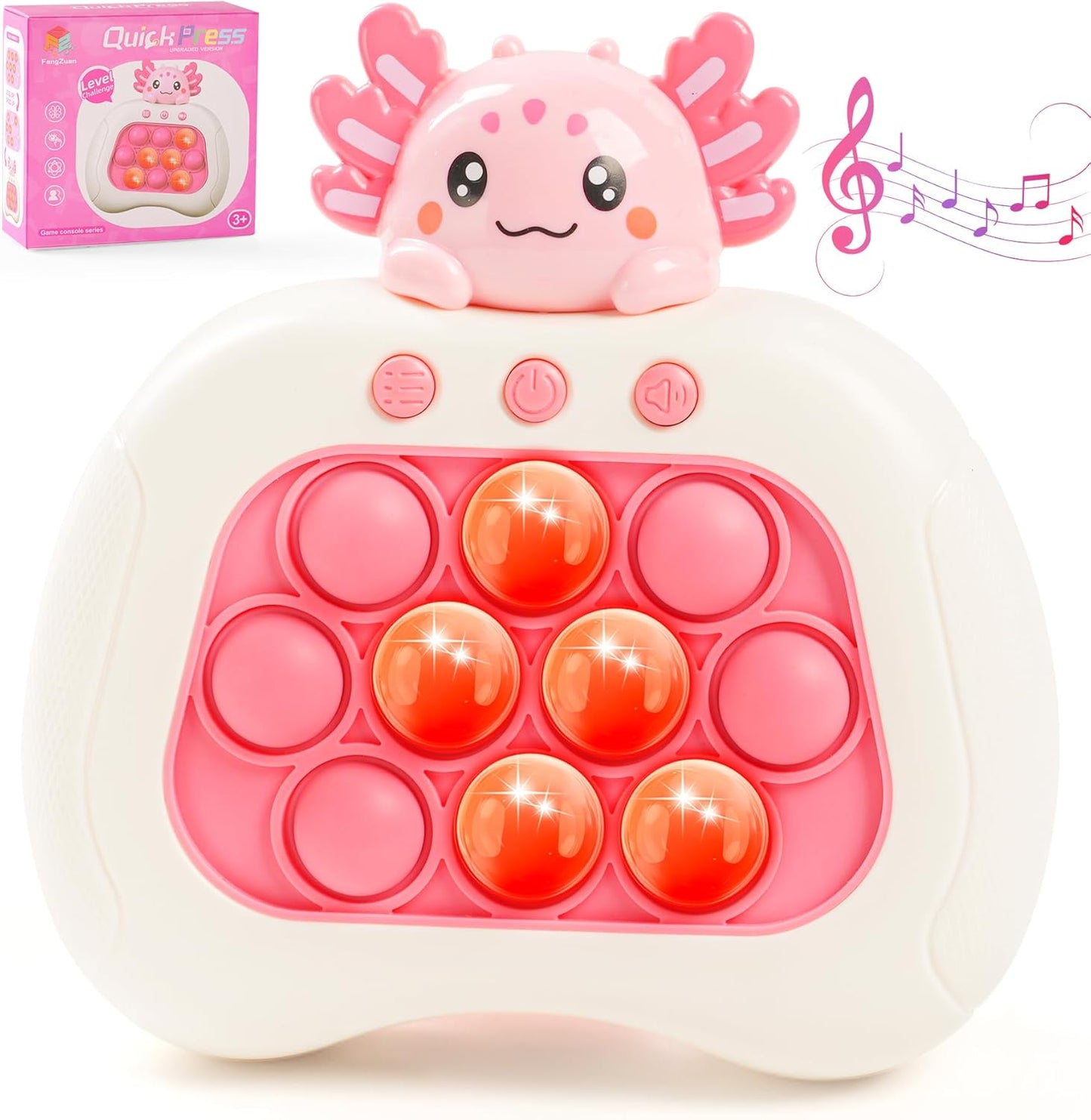 Halloween Light Up Fidget Toy Pop Game for Kids Adults