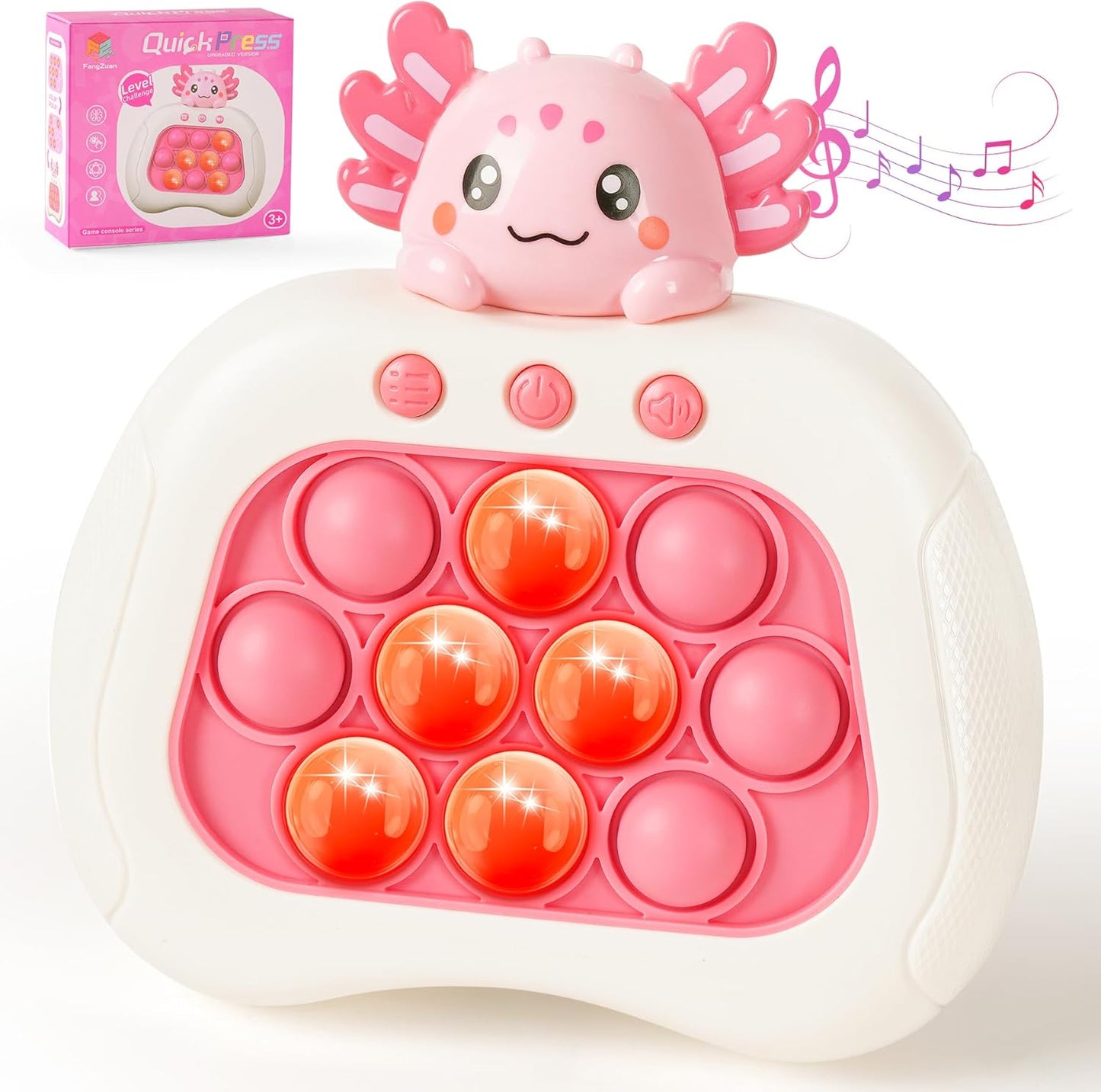 Halloween Light Up Fidget Toy Pop Game for Kids Adults