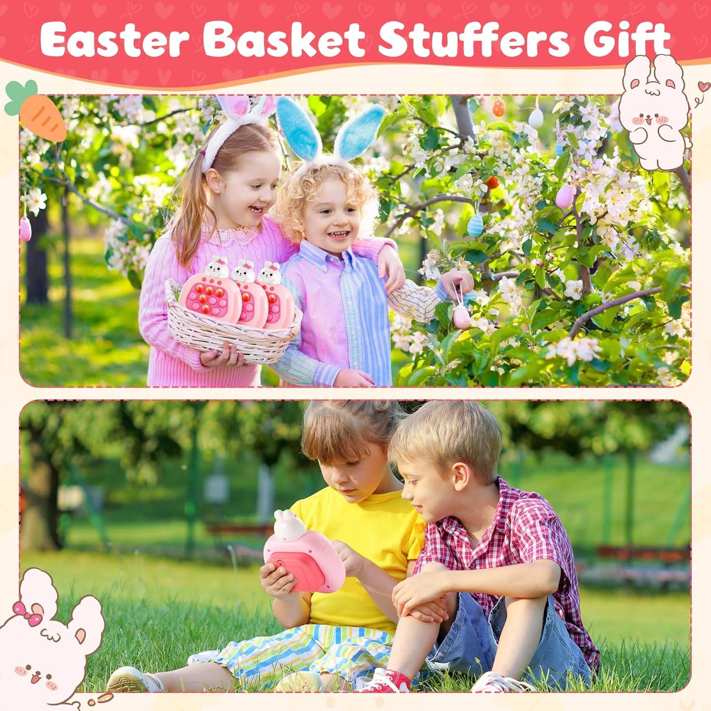 Halloween Light Up Fidget Toy Pop Game for Kids Adults